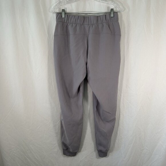 Lululemon Joggers Women's 6 Grey Pull On Drawstring High Rise Pockets 28" Inseam - Picture 7 of 9